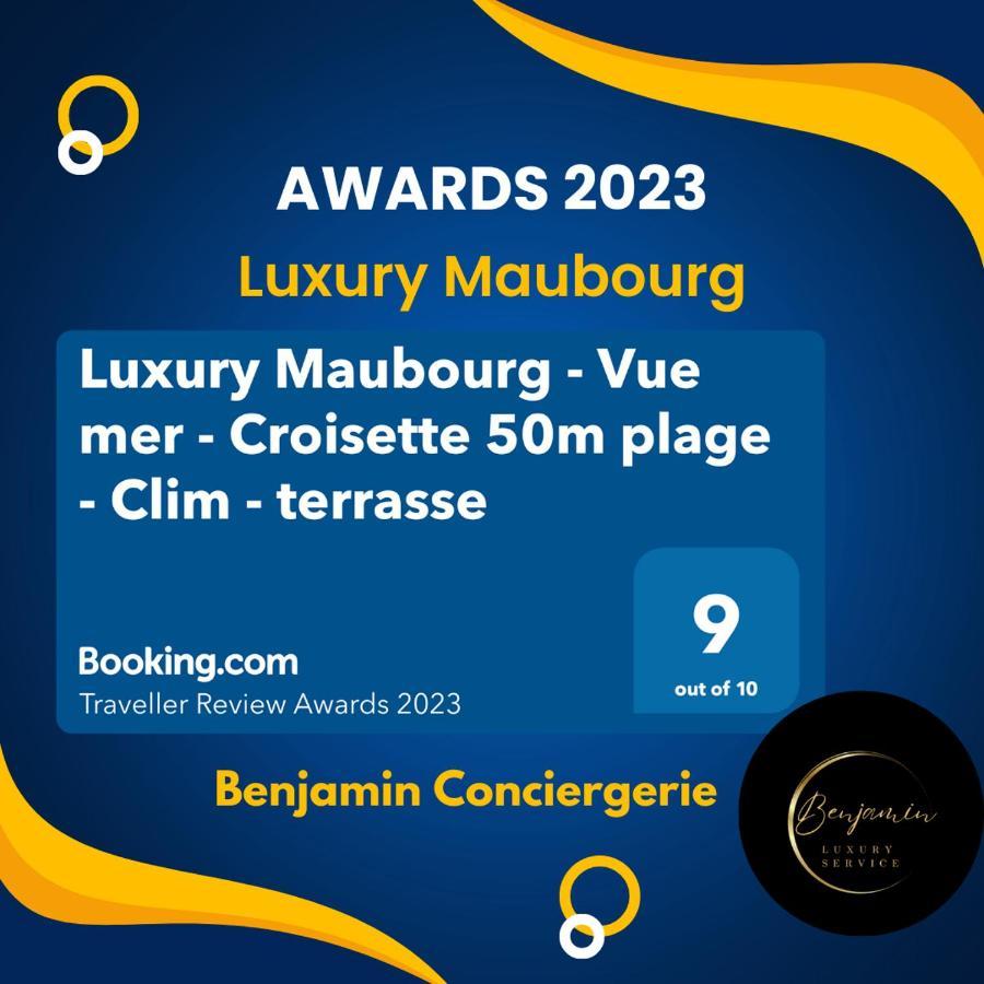 Luxury Maubourg - Vue Mer - Croisette 50M Plage - Clim - Terrasse Канны Экстерьер фото