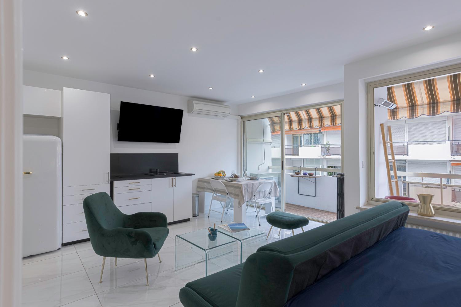 Luxury Maubourg - Vue Mer - Croisette 50M Plage - Clim - Terrasse Канны Экстерьер фото