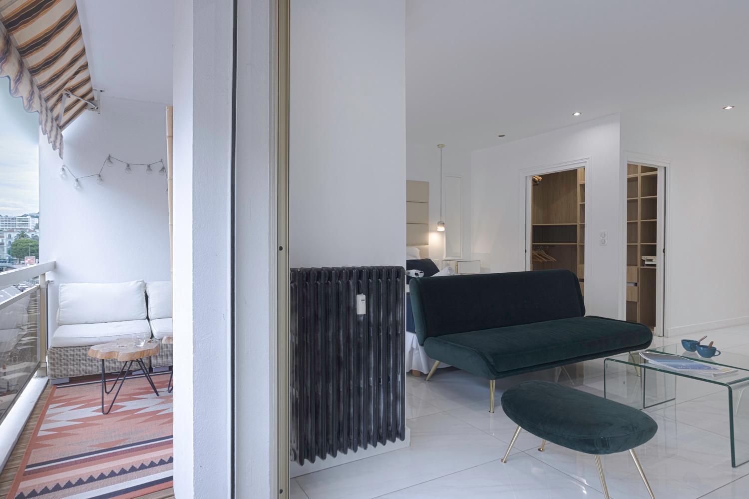 Luxury Maubourg - Vue Mer - Croisette 50M Plage - Clim - Terrasse Канны Экстерьер фото